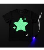 Illuminated apparel - Παιδική μπλούζα glow in the dark με σχέδιο αστέρι - Image 3