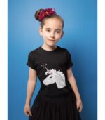 Illuminated apparel - Παιδική μπλούζα glow in the dark με σχέδιο μονόκερο - Image 2