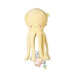 Λούτρινο Παιχνίδι Δραστηριοτήτων Octopus κίτρινο 45cm