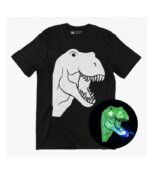 Illuminated apparel - Παιδική μπλούζα glow in the dark με σχέδιο δεινόσαυρο