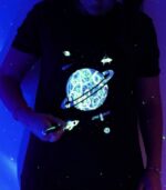 Illuminated apparel - Παιδική μπλούζα glow in the dark με σχέδιο πλανήτες - Image 4