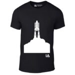 Illuminated apparel - Παιδική μπλούζα glow in the dark με σχέδιο διαστημόπλοιο