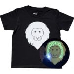 Illuminated apparel - Παιδική μπλούζα glow in the dark με σχέδιο λιοντάρι