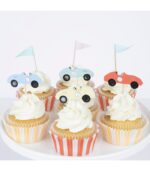Meri meri Σετ Cupcake Kit αυτοκίνητα Race Cars (24τμχ) - Image 2