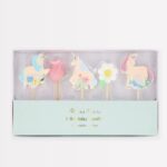 Meri meri Κεράκια Μονόκερος Meadow Unicorn ( 5 τμχ )
