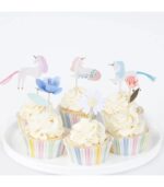 Meri meri Σετ Cupcake Μονόκερος Kit Meadow Unicorns ( 24 τμχ ) - Image 2