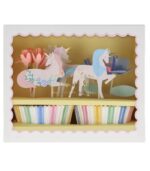 Meri meri Σετ Cupcake Μονόκερος Kit Meadow Unicorns ( 24 τμχ )