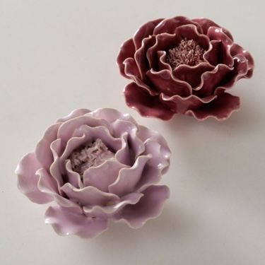 Διακοσμητικό κεραμικό ανθός για διακόσμηση σαλονιού